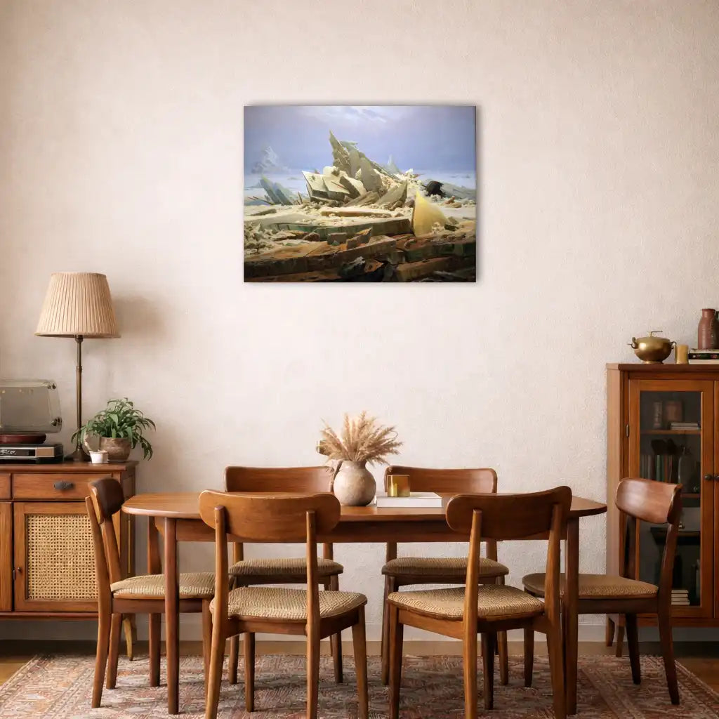 Caspar David Friedrich – Das Eismeer – Romantisches Wandbild
