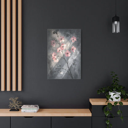 Tableau Cerisier atmosphère printanière apaisée