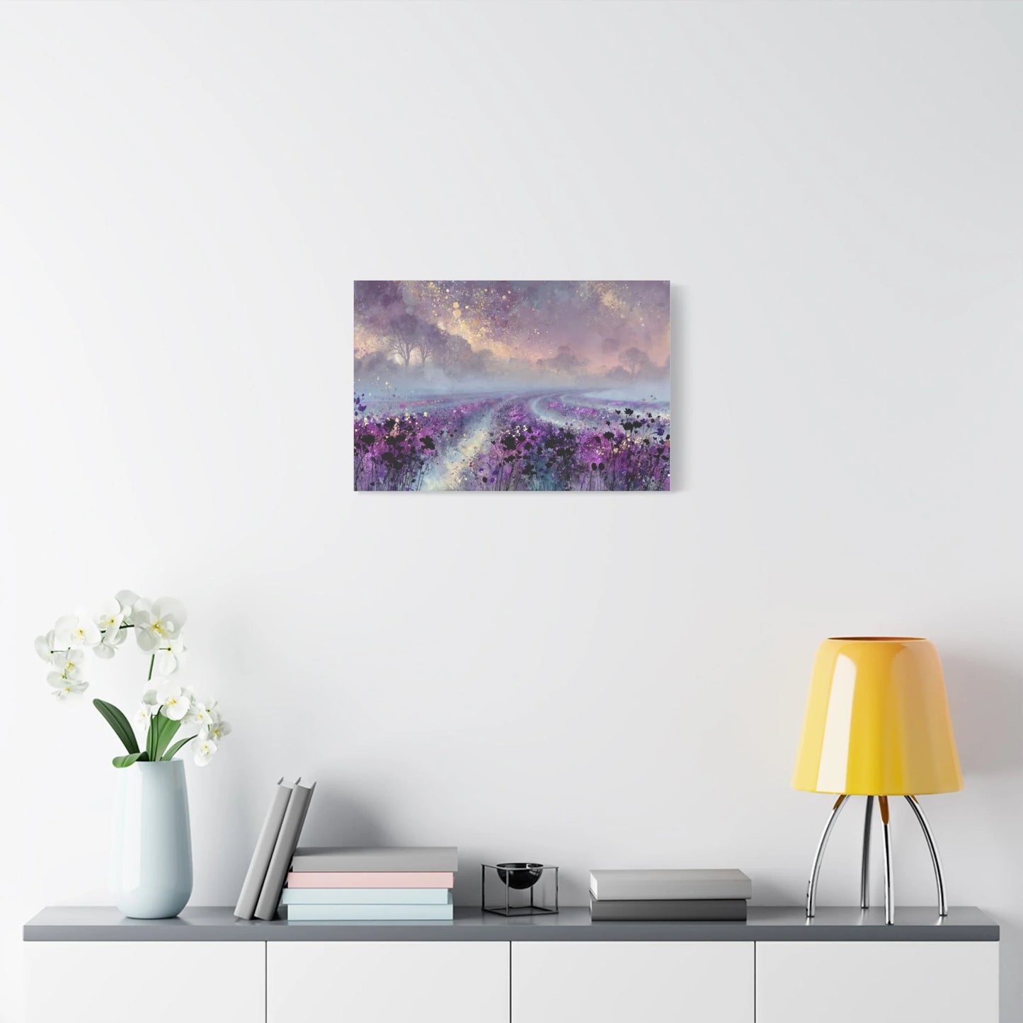 Tableau Champ lavande esprit Sault Provence