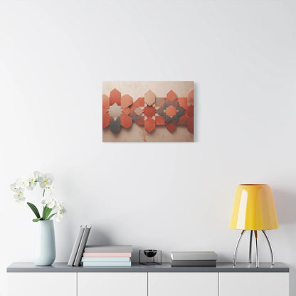 Tableau décoration murale zellige dans une cuisine méditerranéenne