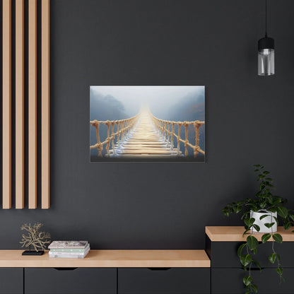 Tableau Pont de corde atmosphère Pacific Northwest