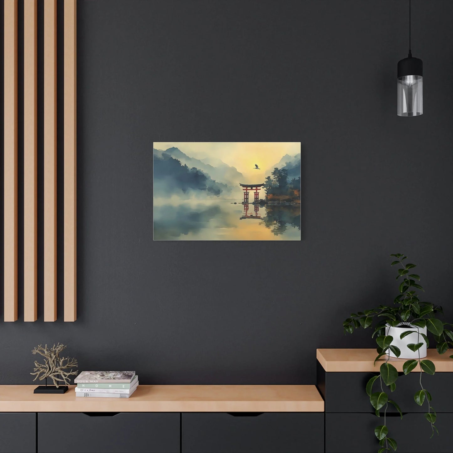 Tableau Torii sur toile de coton 470 g/m²