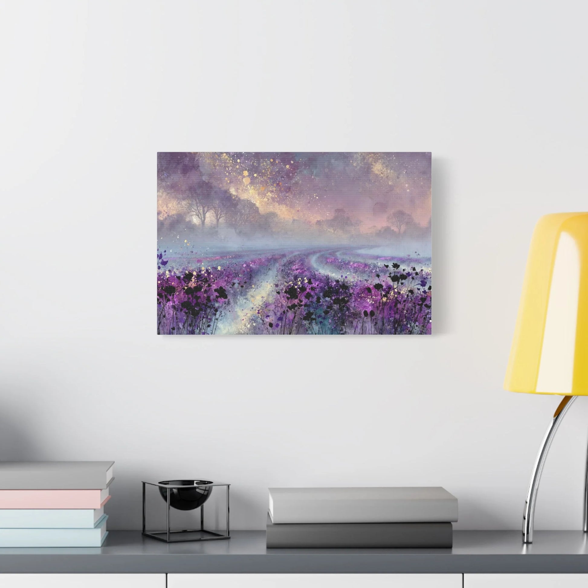 Tableau Lavande violet dans un mas provençal