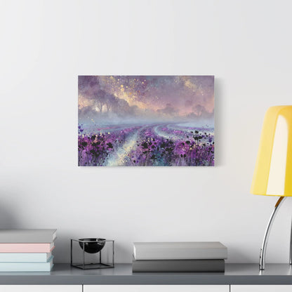 Tableau Lavande violet dans un mas provençal