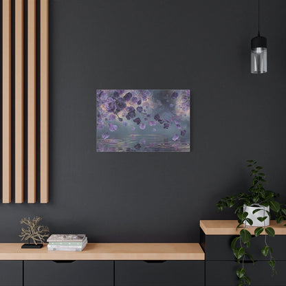 Tableau Pétales sur toile de coton 470 g/m²