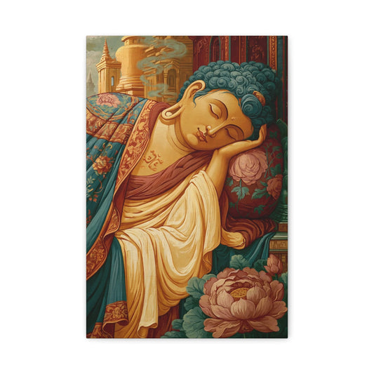 Tableau Bouddha Couché - Paix du Parinirvāna