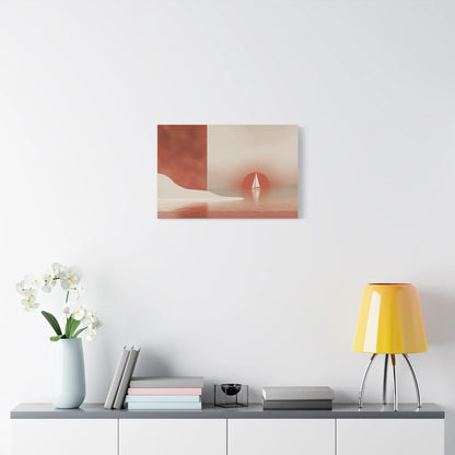 Tableau décoration murale marine dans un salon contemporain