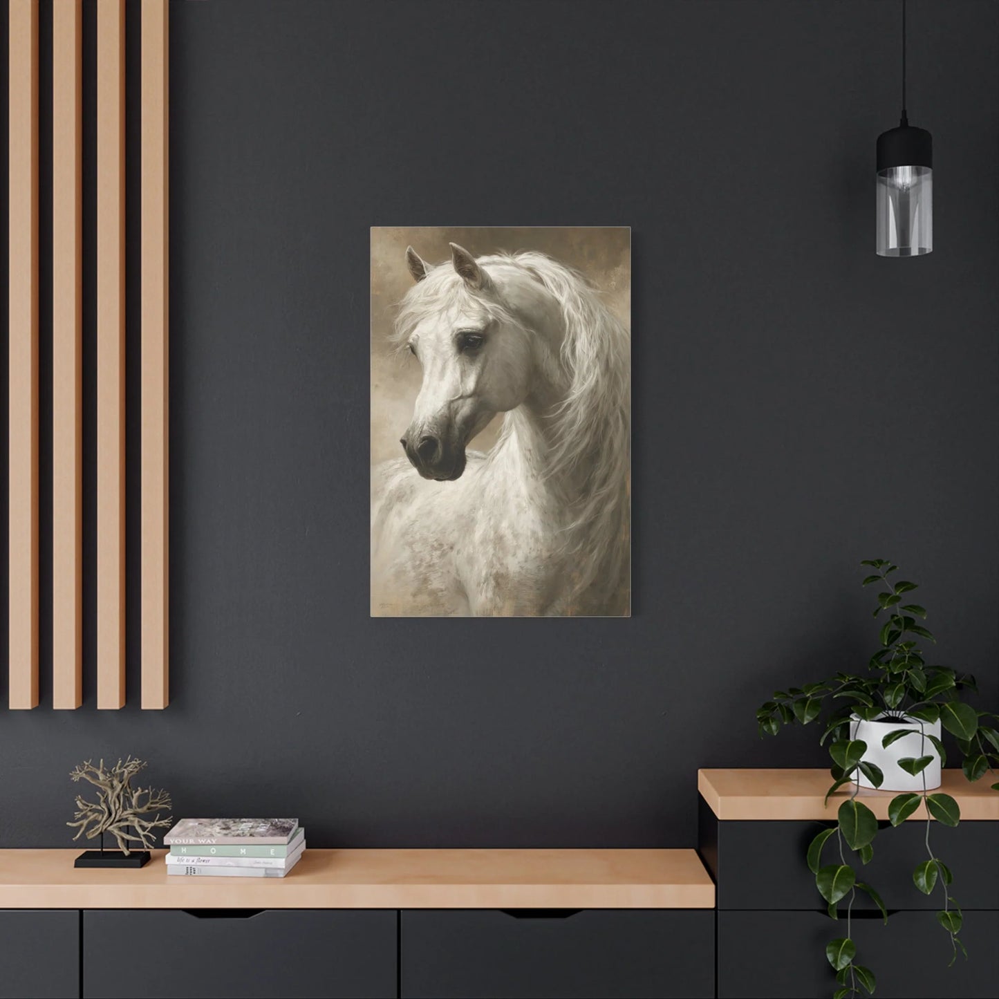 Grand format XL - point focal du salon