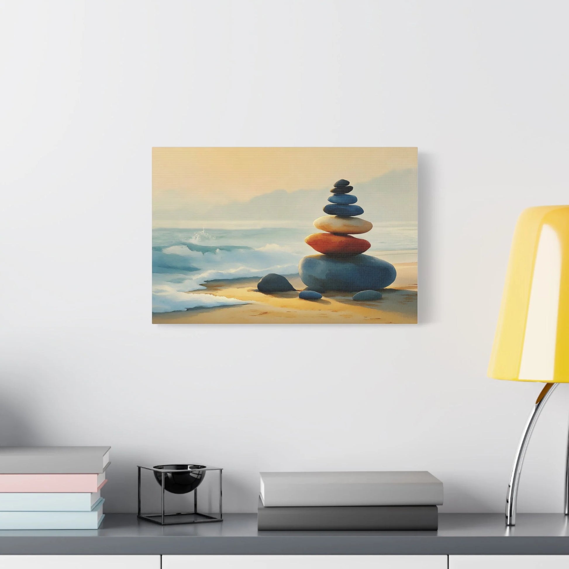 Tableau Cairn dans un cabinet de soins