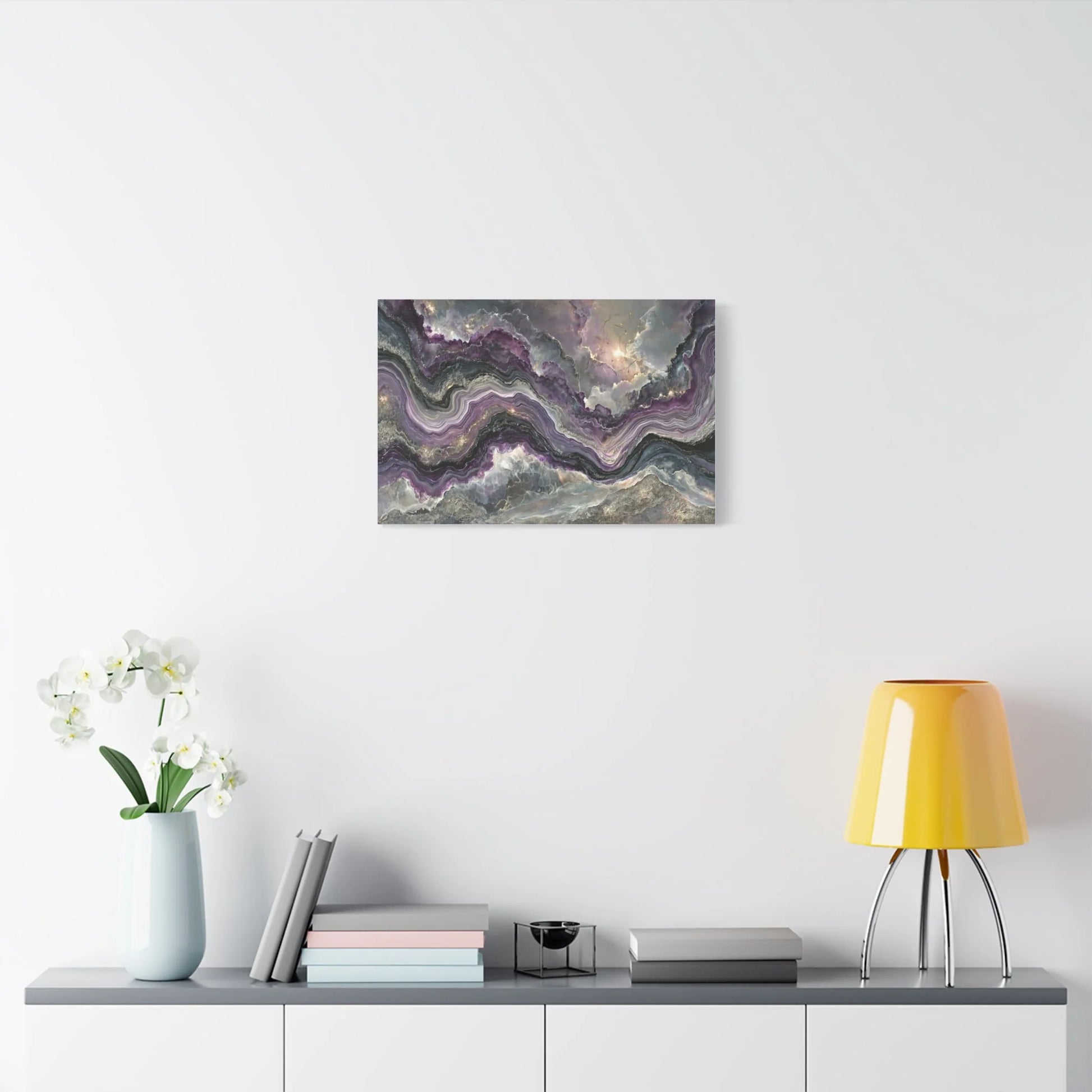 Tableau Marbre violet esprit Toscane