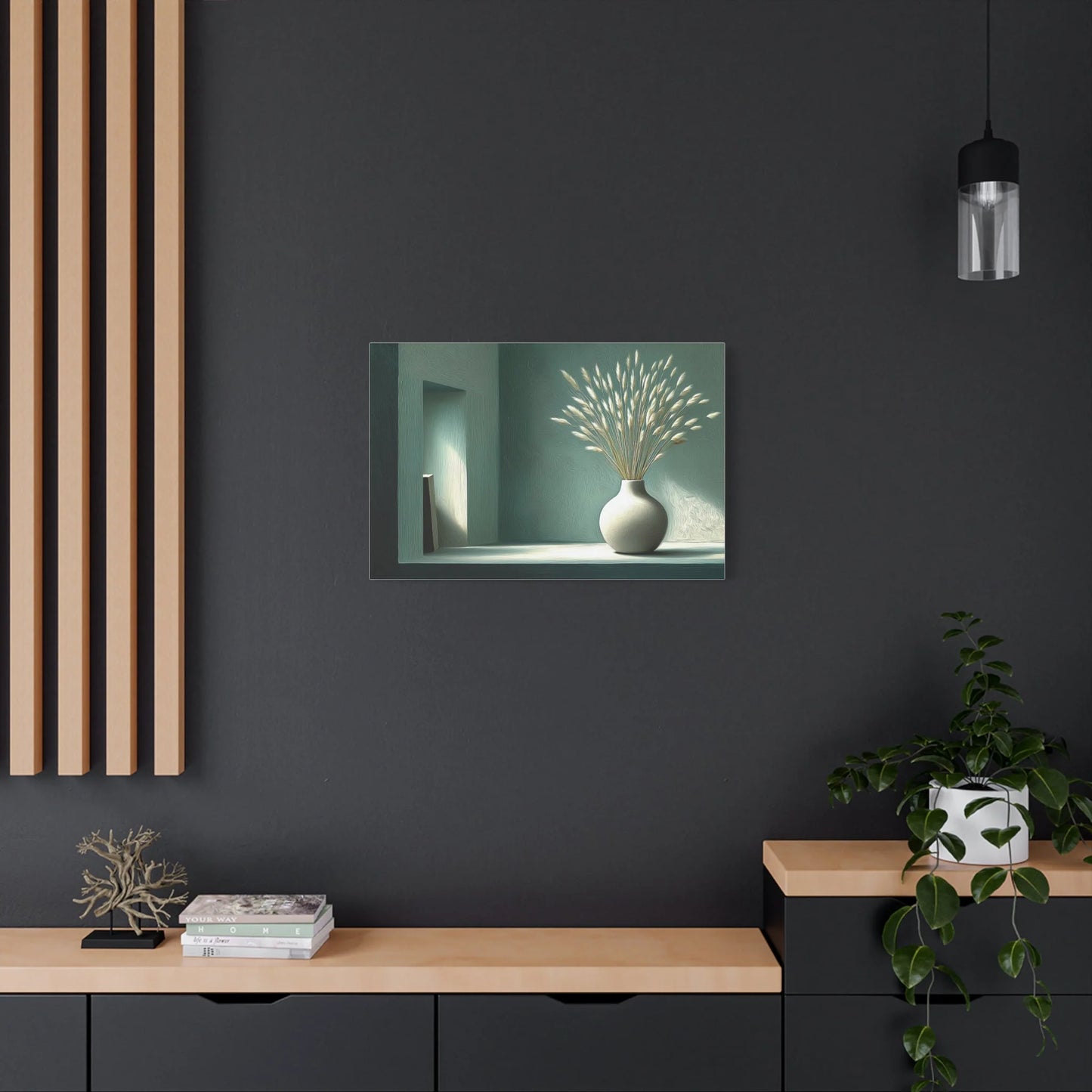 Tableau Avoine sur toile de coton 470 g/m²