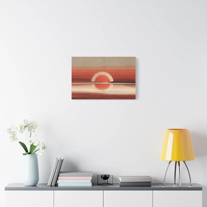 Tableau décoration murale voûte dans un salon contemporain