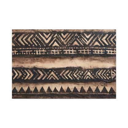 Tableau Africain Bogolan Moderne - format XXL - Art Virtuoso