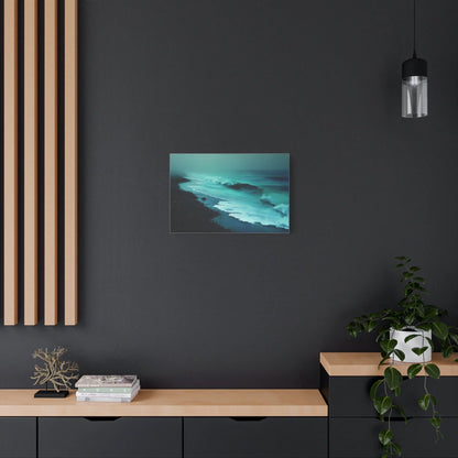 Tableau Détail de l'écume blanche en mouvement