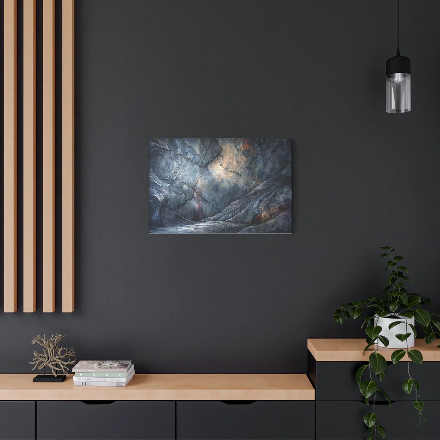 Tableau Pierre sur toile de coton 470 g/m²