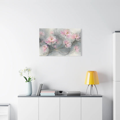 Tableau Tableau pivoines ambiance hôtel boutique