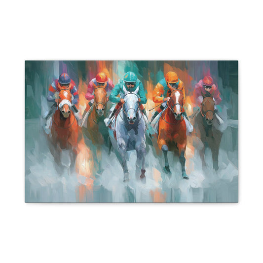 Tableau Course de Chevaux - Galop des Champions