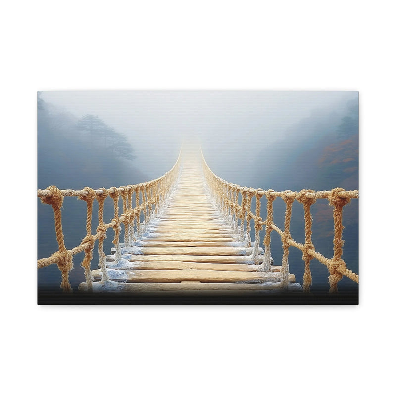 Tableau Pont de Corde Zen - Le Pont vers le Silence