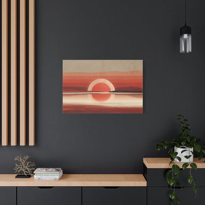 Tableau tableau voûte XXL — point focal d'une chambre adulte