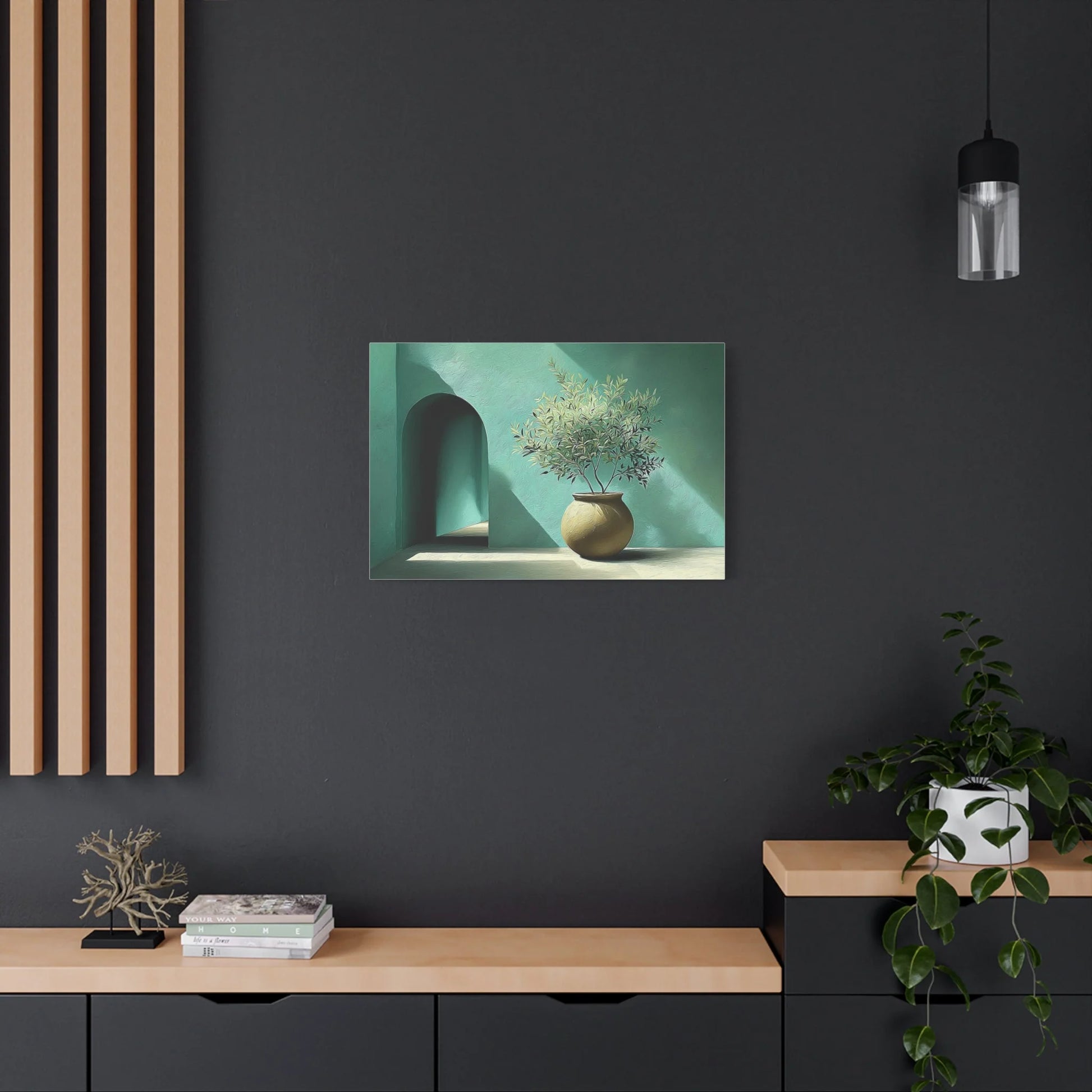 Tableau Olivier sur toile de coton 470 g/m²