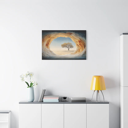 Tableau Tableau grotte zen ambiance contemporaine
