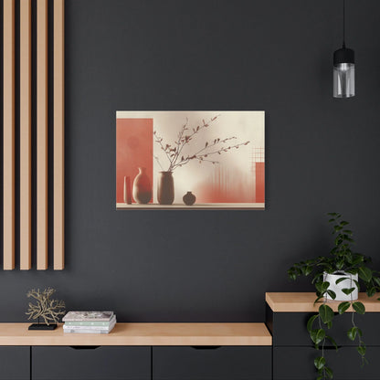 Tableau tableau nature morte XXL — point focal d'un bureau