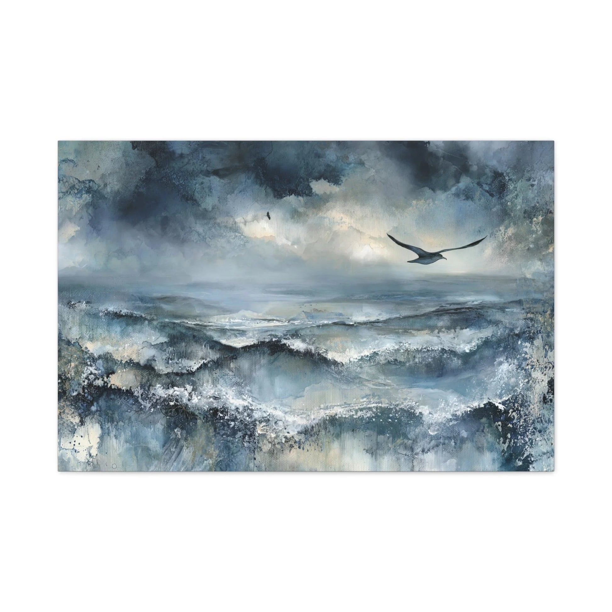 Tableau Gris bleu marine esprit Bretagne Cornouailles