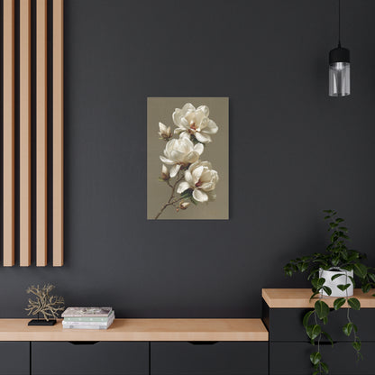 Tableau Beige Blanc - Magnolia
