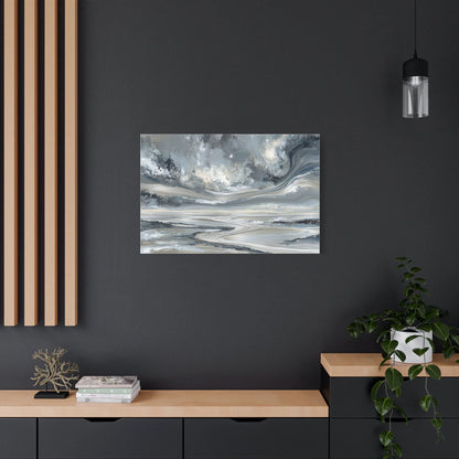 Tableau Ciel orageux atmosphère cosmique