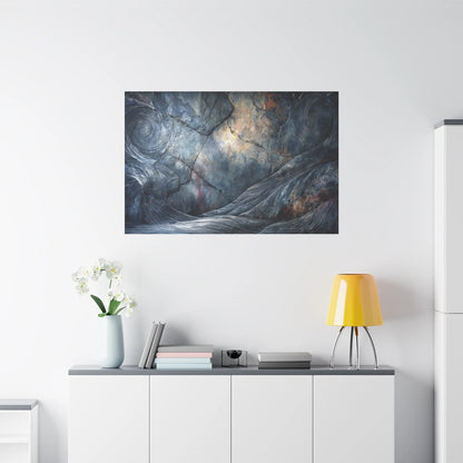 Tableau Anthracite gris dans un salon exécutif