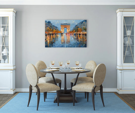 Tableau Arc de Triomphe & Champs-Élysées – Avenue des Lumières