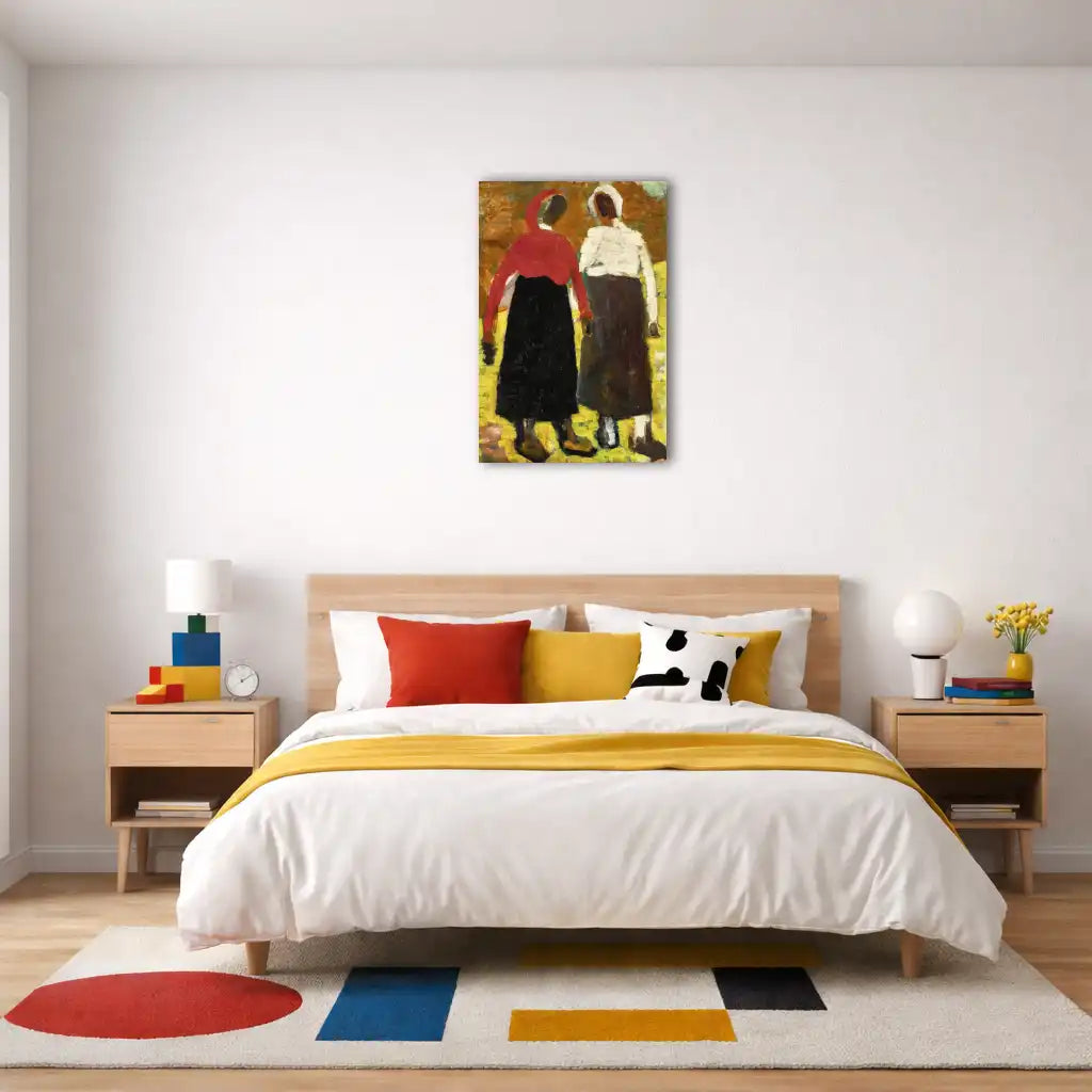 Kasimir Malewitsch – Zwei Bäuerinnen – Russische Erde, stille Gesten