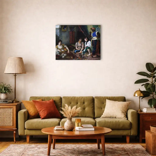 Eugène Delacroix - Femmes d’Alger dans leur appartement