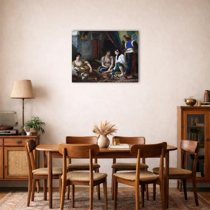 Eugène Delacroix – Frauen von Algier in ihrer Wohnung – Kunstdruck