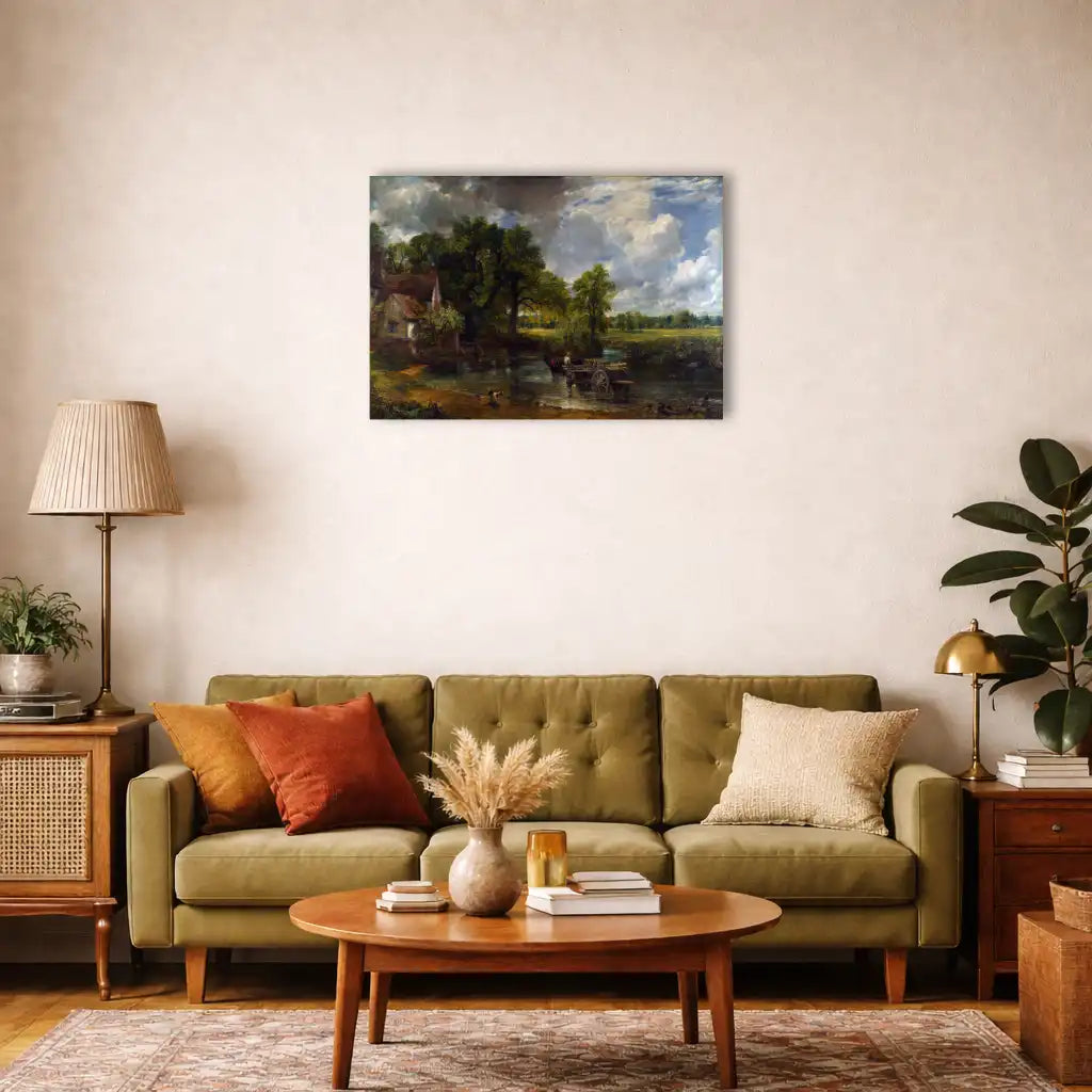 John Constable – Der Heuwagen – Romantisches Landschaftsbild