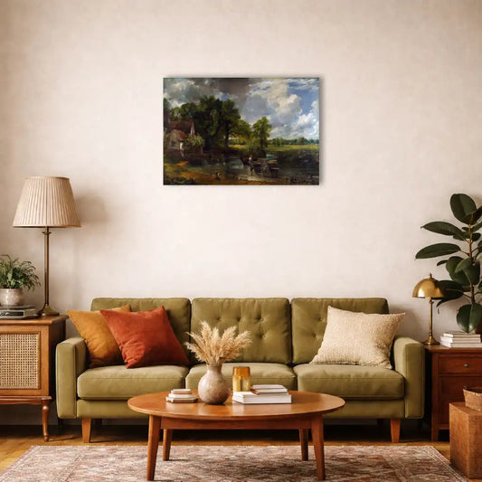 John Constable - La Charrette de foin