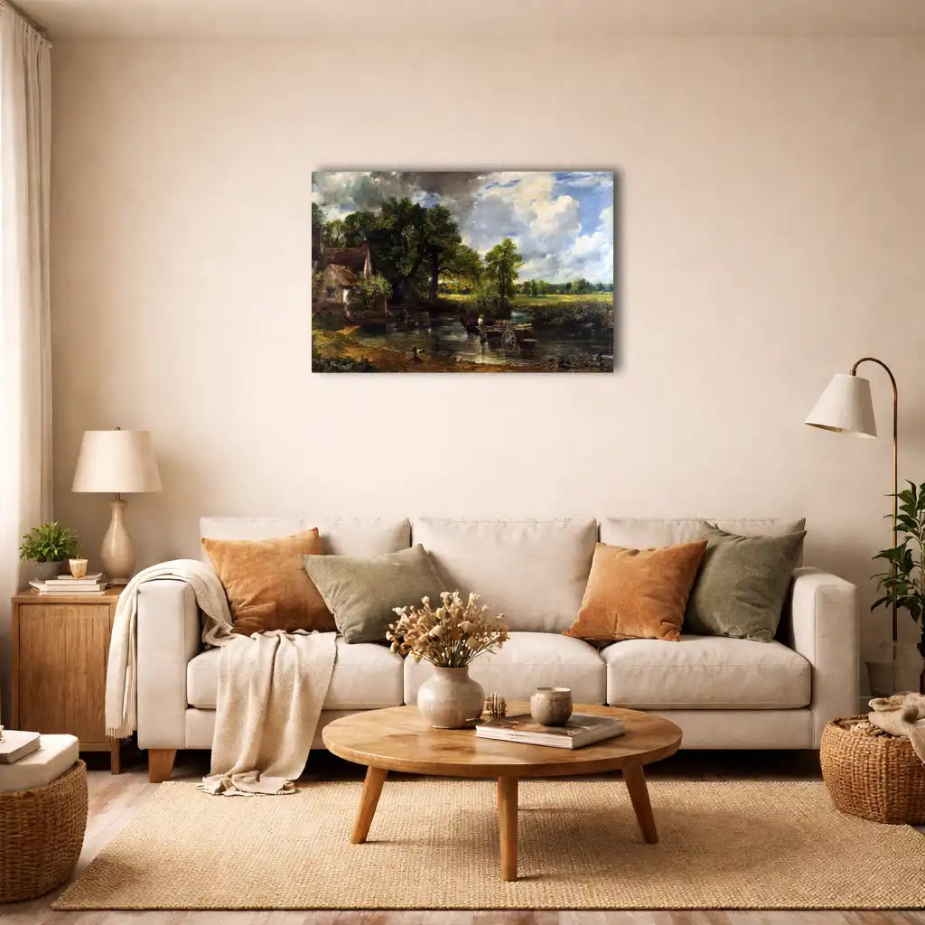 John Constable – Der Heuwagen – Romantisches Landschaftsbild