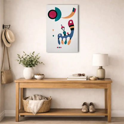 Vassily Kandinsky - Composition 1944 - Rythme Géométrique