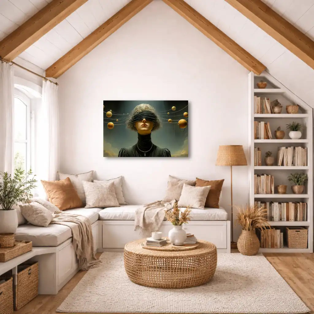 Surrealist Celestial Oracle Wall Art