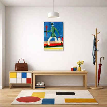 Tableau L'Homme qui Court - Kasimir Malevitch