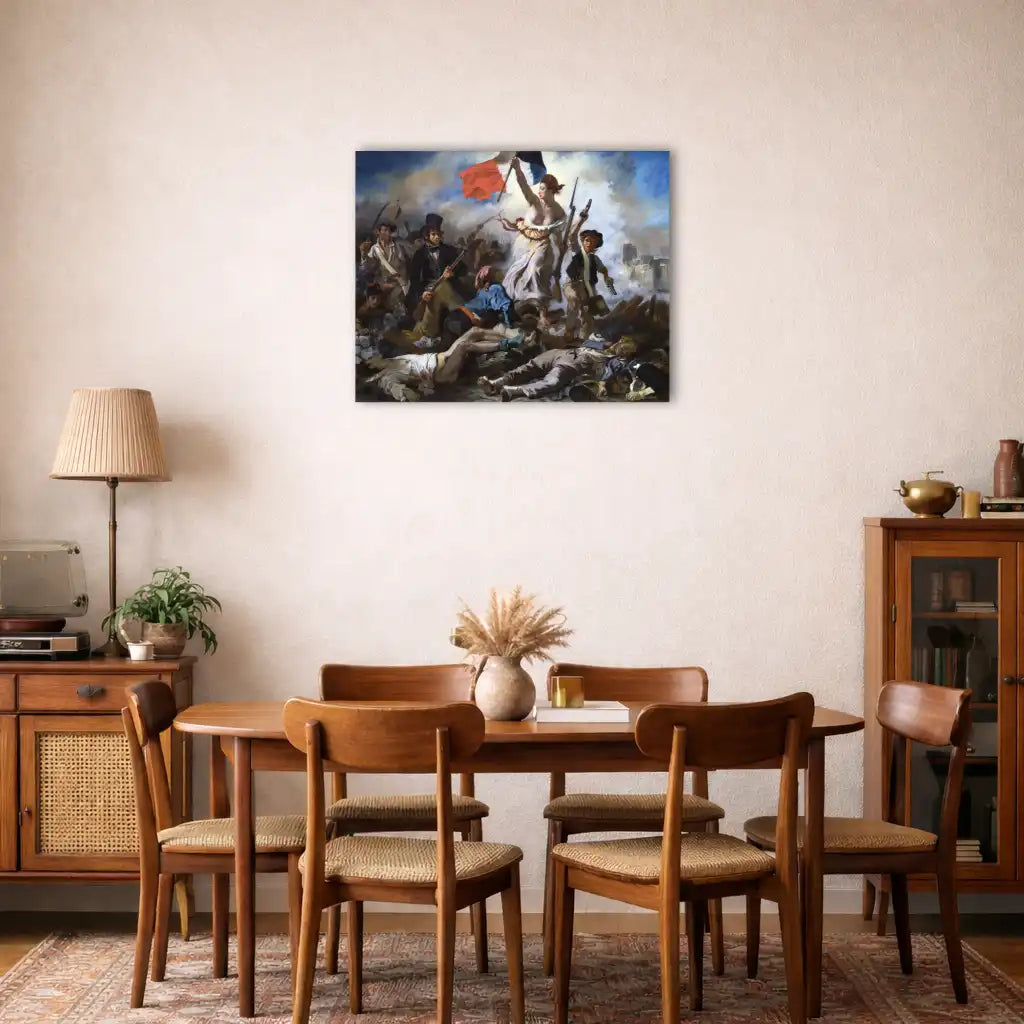 Eugène Delacroix – Die Freiheit führt das Volk – Wandbild