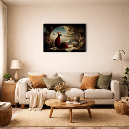 Surrealist Cat Wall Art – The Astral Cartographer