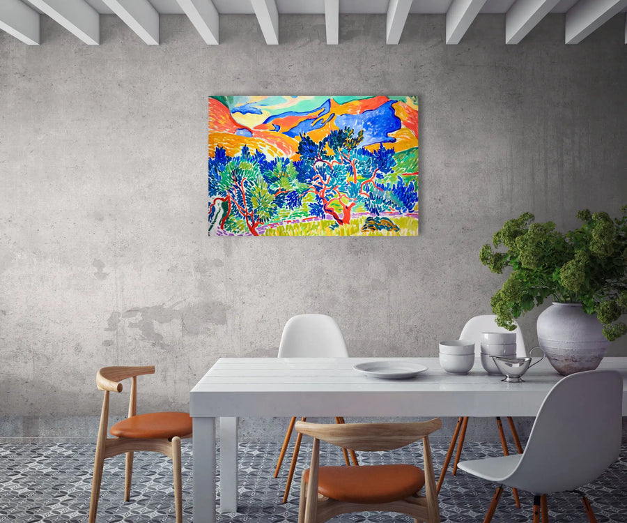 Montagnes à Collioure - André Derain