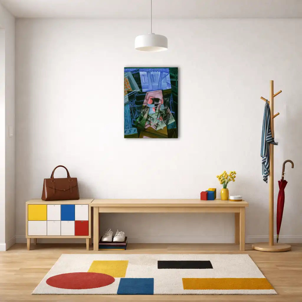 Juan Gris – Stillleben vor offenem Fenster – Wandbild