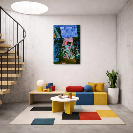 Nature morte devant une fenêtre ouverte – Juan Gris