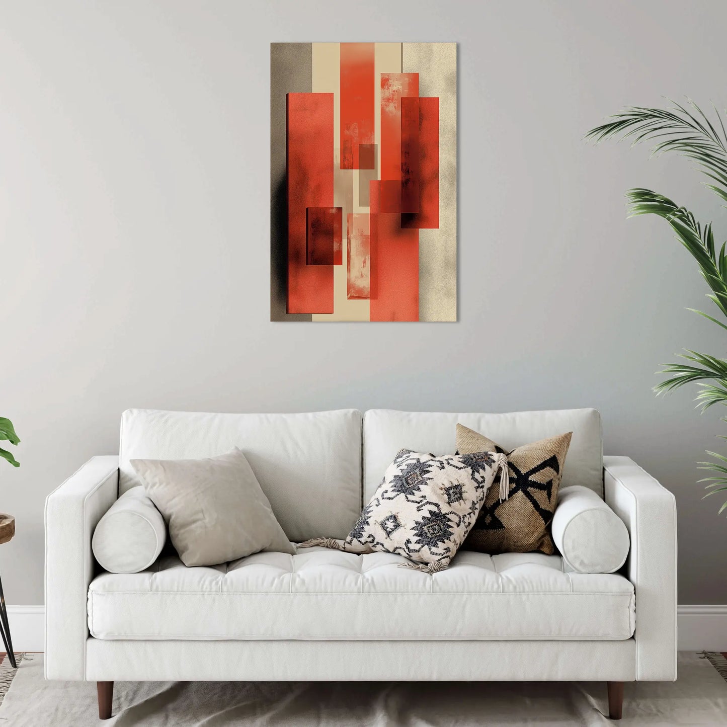 Peinture Fusion Terracotta – Architecture en suspens