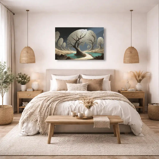 Peinture Surréaliste - Arbre du Passage