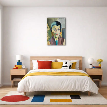 Robert Delaunay – Porträt der Maria Lani – Wandbild