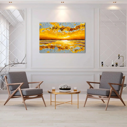Tableau Aurore - Ambre Dorée