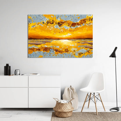 Tableau Aurore - Ambre Dorée